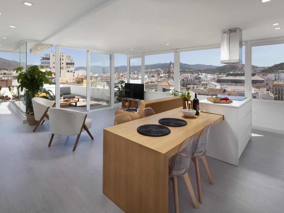דירות Inmalaga Penthouse Atarazanas מראה חיצוני תמונה